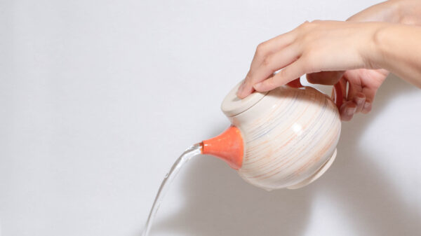 Orange Teapot - Image 2
