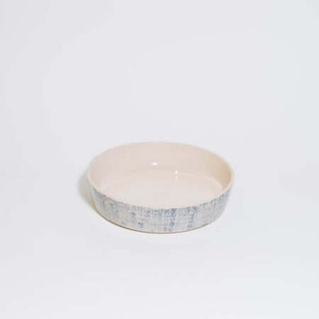 Blue Carved Trinket Tray