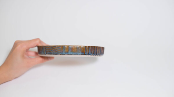 Blue Amber Trinket Tray