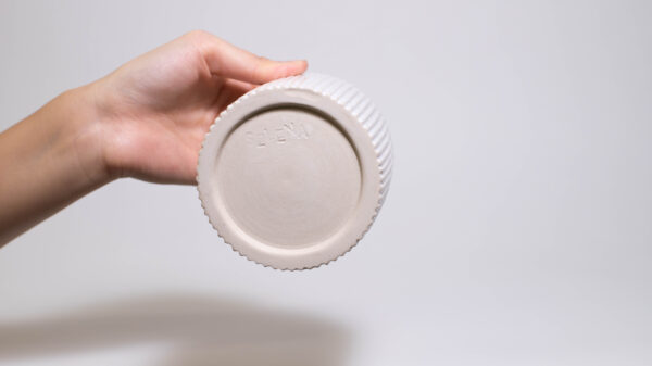 Fluted Container (No Drainage Dish)