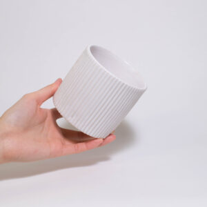 Fluted Container (No Drainage Dish) - Image 1