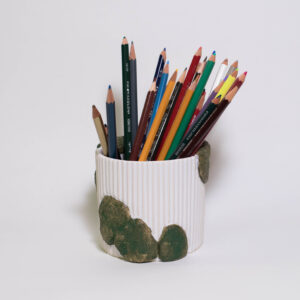 Mossy Mini Plant Pot (No Drainage Dish) - Image 3